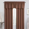 Eclipse Chocolate Canova Room Darkening Thermal Valance 2 Eclipse Chocolate Canova Room Darkening Thermal Valance -DHP Sales Store 810525408 1