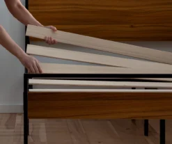 Brookside Metal & Wood Platform Bed -DHP Sales Store 810527133 810527134 810527135 810527132 3