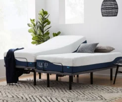 12" Split King Hybrid Gel Memory Foam Mattress & Adjustable Bed Base Set