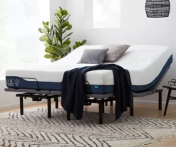 12" King Hybrid Gel Memory Foam Mattress & Adjustable Bed Base Set