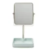 Slate Blue Glaze Square Tray Mirror -DHP Sales Store 810530728