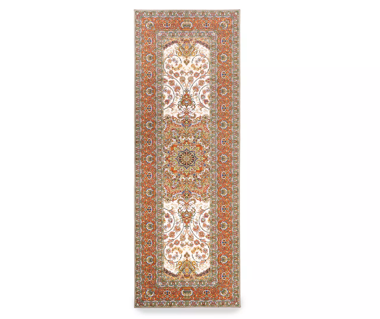 My Magic Carpet Zahara Amber Washable Area Rug 4 My Magic Carpet Zahara Amber Washable Area Rug - Image 2