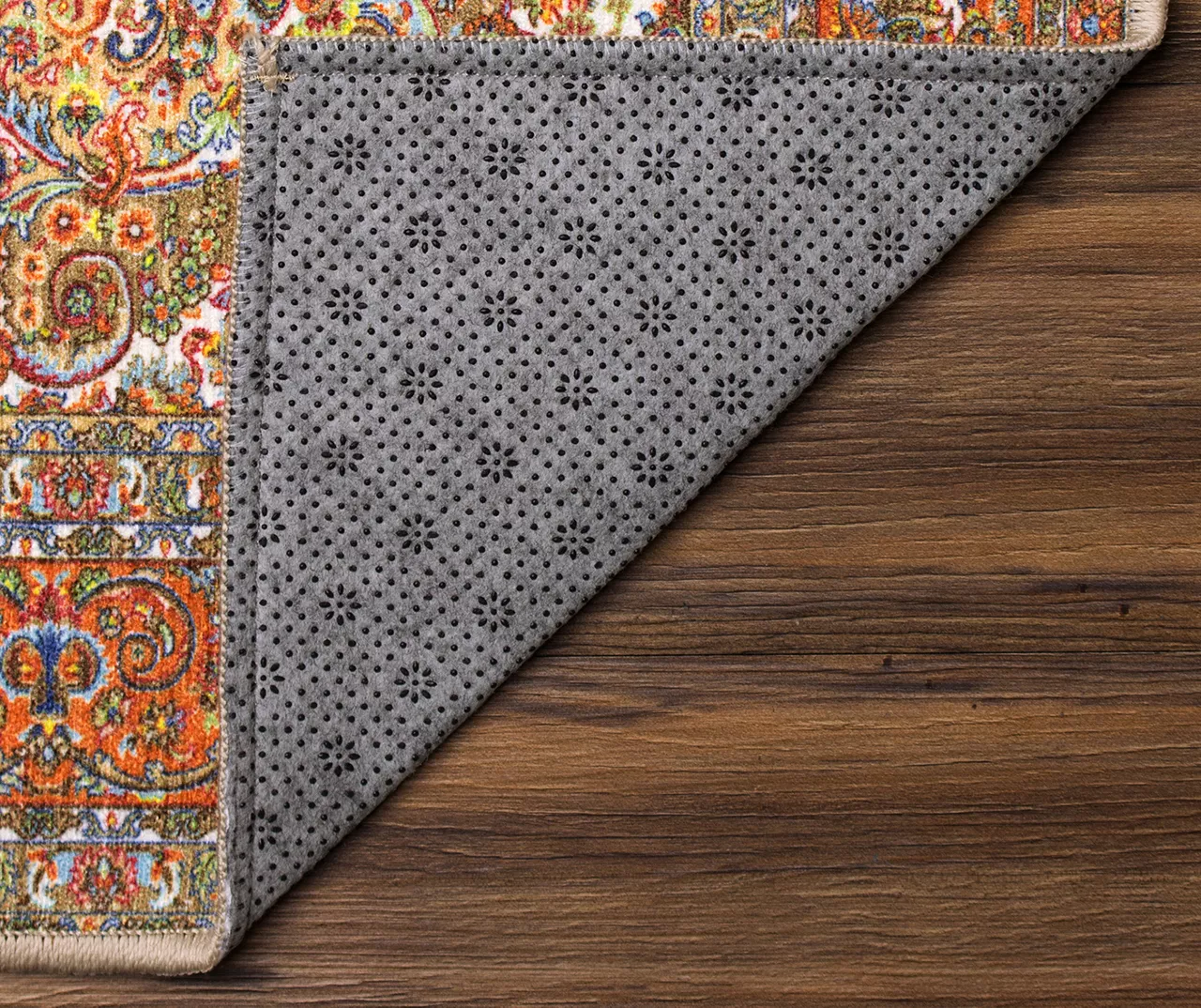 My Magic Carpet Zahara Amber Washable Area Rug 7 My Magic Carpet Zahara Amber Washable Area Rug - Image 5