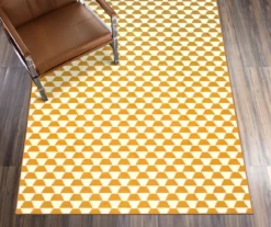 My Magic Carpet Yanis Gold Washable Area Rug -DHP Sales Store 810537682 2