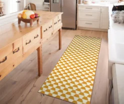 My Magic Carpet Yanis Gold Washable Area Rug -DHP Sales Store 810537683 2