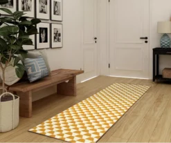 My Magic Carpet Yanis Gold Washable Area Rug -DHP Sales Store 810537683 3