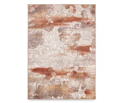 My Magic Carpet Vienna Abstract Washable Area Rug -DHP Sales Store 810537694 1