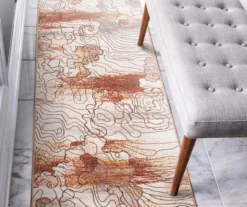 My Magic Carpet Vienna Abstract Washable Area Rug -DHP Sales Store 810537695 2