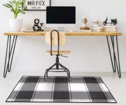 My Magic Carpet Buffalo Plaid Washable Area Rug -DHP Sales Store 810537717 5