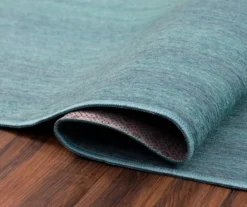 My Magic Carpet Blue Washable Runner, (2'6" X 7') -DHP Sales Store 810537728 4