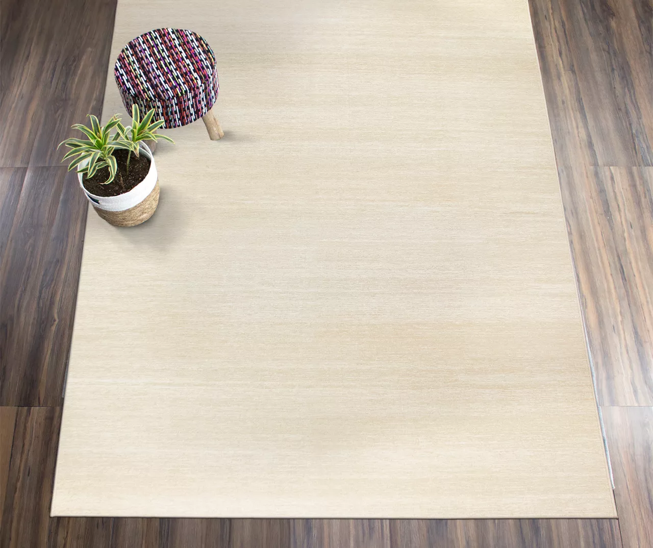 My Magic Carpet Cream Washable Area Rug, (5' X 7') 4 My Magic Carpet Cream Washable Area Rug, (5' X 7') - Image 2