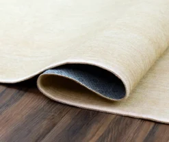 My Magic Carpet Cream Washable Area Rug, (5' X 7') 13 My Magic Carpet Cream Washable Area Rug, (5' X 7') -DHP Sales Store 810537730 4