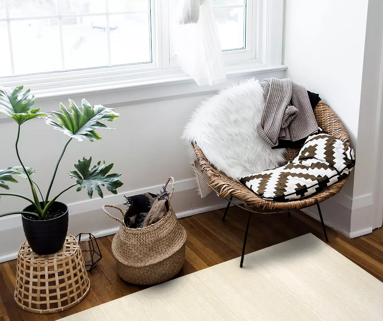 My Magic Carpet Cream Washable Runner, (2'6" X 7') 4 My Magic Carpet Cream Washable Runner, (2'6" X 7') - Image 2