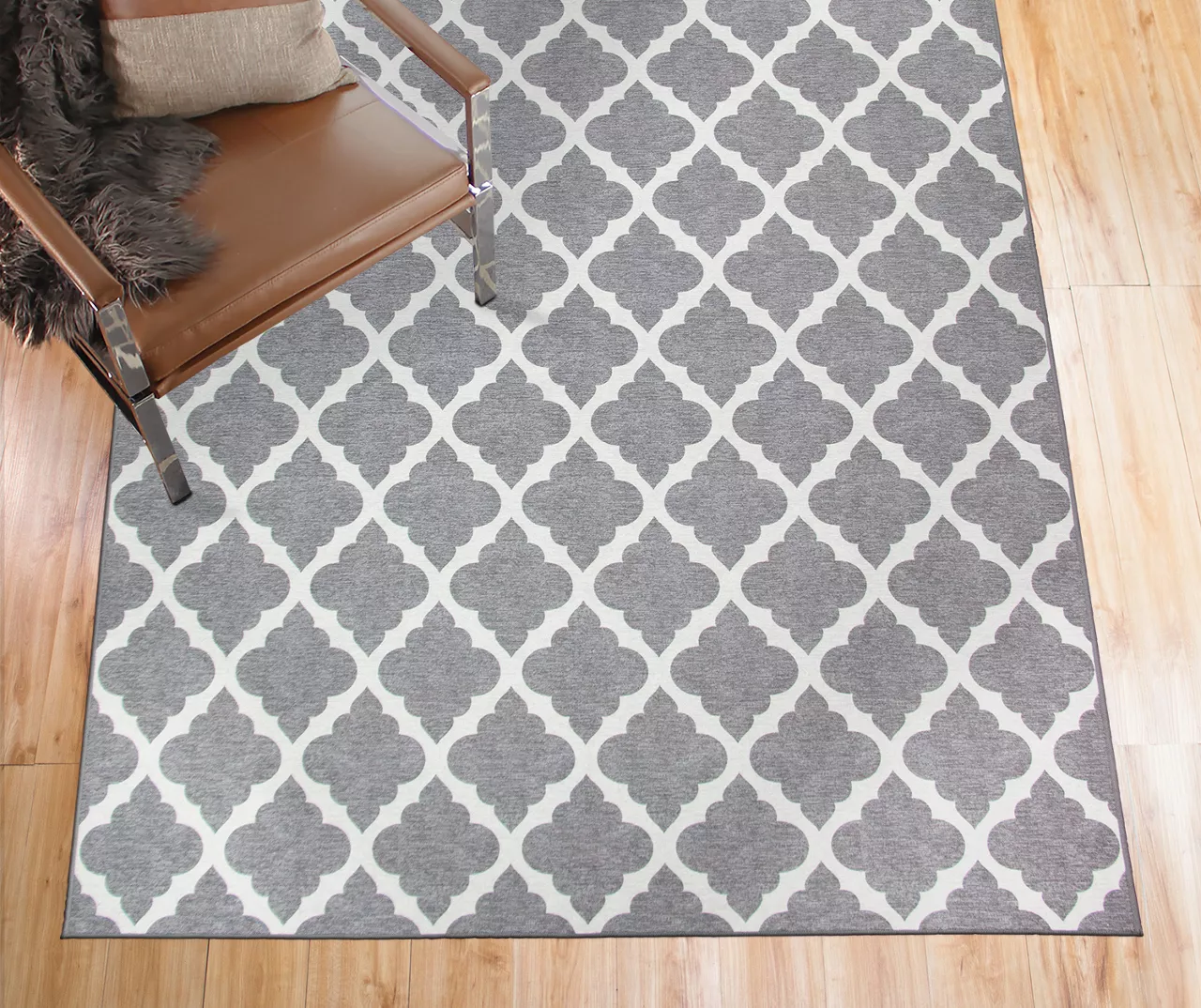 My Magic Carpet Moroccan Trellis Washable Area Rug 22 My Magic Carpet Moroccan Trellis Washable Area Rug - Image 20