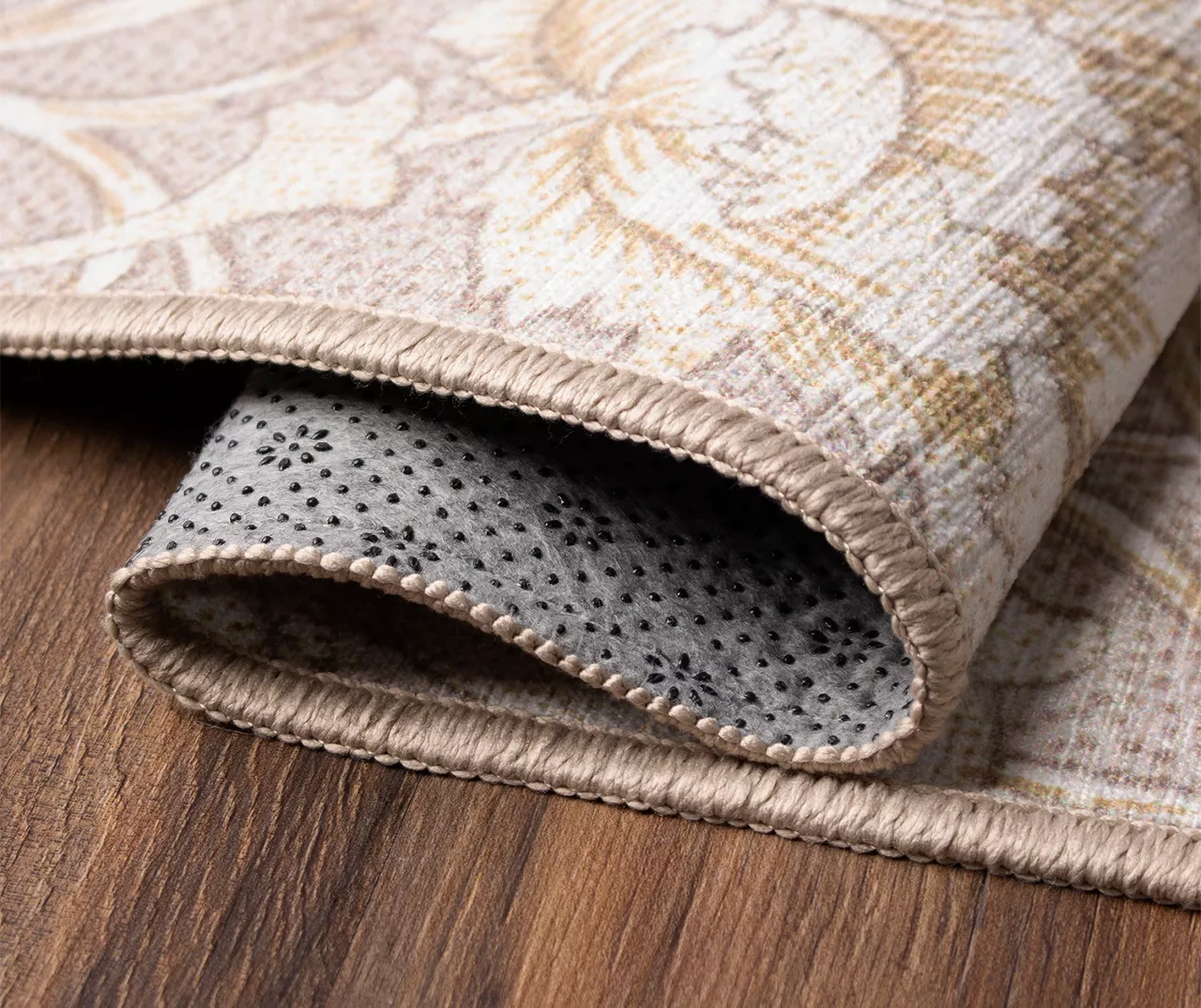 My Magic Carpet Kalini Floral Washable Area Rug, (3' X 5') 6 My Magic Carpet Kalini Floral Washable Area Rug, (3' X 5') - Image 4