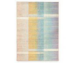My Magic Carpet Flux Stripe Washable Area Rug -DHP Sales Store 810537757 1