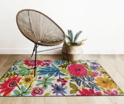 My Magic Carpet Floral Bloom Washable Area Rug -DHP Sales Store 810537762 2