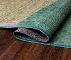 My Magic Carpet Cove Green Washable Area Rug 34 My Magic Carpet Cove Green Washable Area Rug -DHP Sales Store 810537764 4