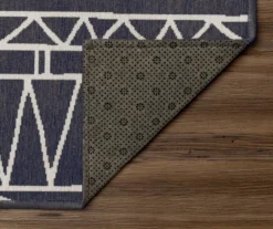 My Magic Carpet Chelsea Aztec Dark Gray Washable Area Rug, (5' X 7') -DHP Sales Store 810537766 3