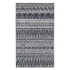 My Magic Carpet Chelsea Aztec Dark Gray Washable Area Rug, (3' X 5') -DHP Sales Store 810537768 1
