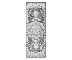 My Magic Carpet Parviz Gray Washable Area Rug -DHP Sales Store 810537770 1