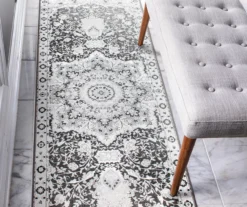 My Magic Carpet Parviz Gray Washable Area Rug -DHP Sales Store 810537770 2