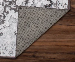 My Magic Carpet Parviz Gray Washable Area Rug -DHP Sales Store 810537771 3