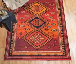 My Magic Carpet Phoenix Kilim Garnet Washable Area Rug 40 My Magic Carpet Phoenix Kilim Garnet Washable Area Rug -DHP Sales Store 810537782 2