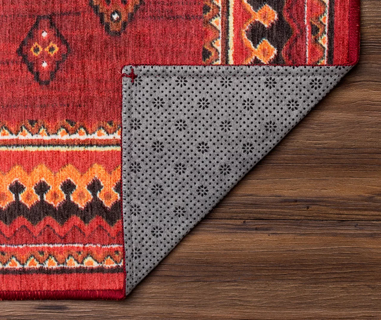 My Magic Carpet Phoenix Kilim Garnet Washable Area Rug 22 My Magic Carpet Phoenix Kilim Garnet Washable Area Rug - Image 20