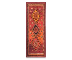 My Magic Carpet Phoenix Kilim Garnet Washable Area Rug 23 My Magic Carpet Phoenix Kilim Garnet Washable Area Rug -DHP Sales Store 810537783 1