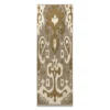 My Magic Carpet Ochre Ikat Gray & Gold Washable Runner, (2'6" X 7') -DHP Sales Store 810537785 1