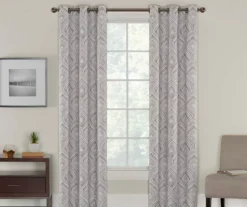 Eclipse Cyrus Arabesque Grommet Blackout Curtain Panel Pair 10 Eclipse Cyrus Arabesque Grommet Blackout Curtain Panel Pair -DHP Sales Store 810538068