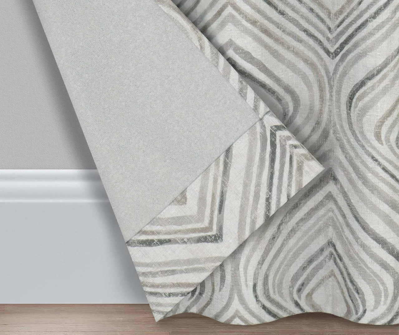 Eclipse Cyrus Arabesque Grommet Blackout Curtain Panel Pair 8 Eclipse Cyrus Arabesque Grommet Blackout Curtain Panel Pair - Image 6