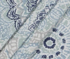 Eclipse Evon Medallion Grommet Blackout Curtain Panel Pair -DHP Sales Store 810538069 3