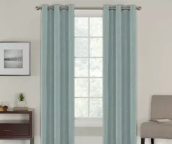 Eclipse Alec Crosshatch Blackout Grommet Curtain Panel Pair -DHP Sales Store 810538075