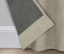 Eclipse Alec Crosshatch Blackout Grommet Curtain Panel Pair -DHP Sales Store 810538076 5