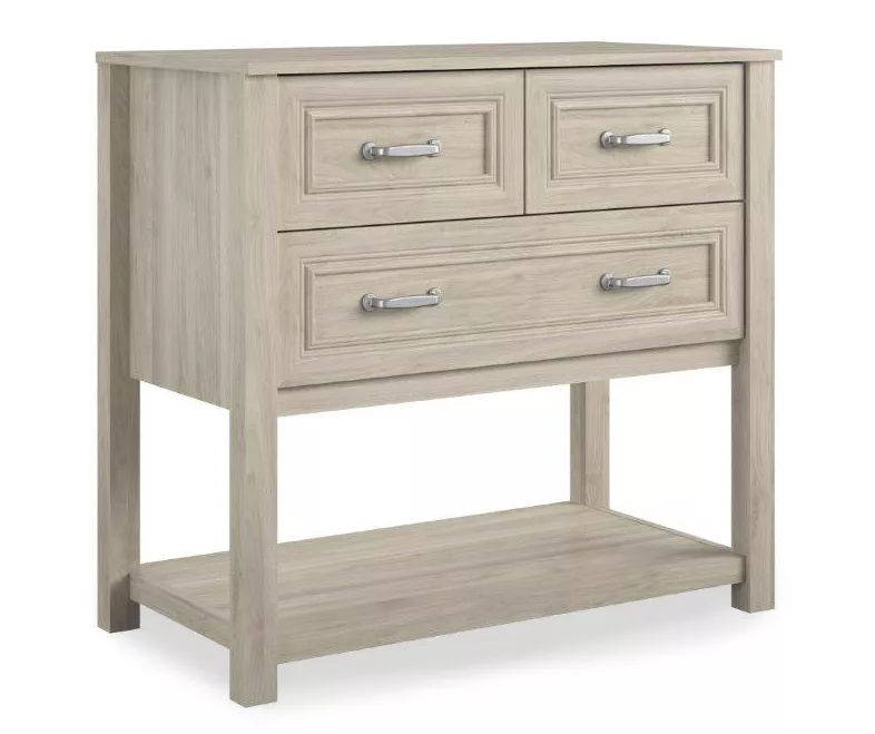 Sierra Ridge Levi Light Walnut 3-Drawer Dresser 7 Sierra Ridge Levi Light Walnut 3-Drawer Dresser - Image 5