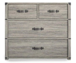 Nova Gray Oak 4-Drawer Storage Dresser -DHP Sales Store 810538201 5
