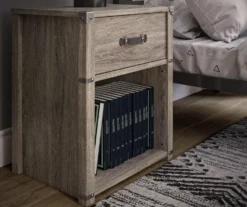 Nova Gray Oak Nightstand -DHP Sales Store 810538202 3
