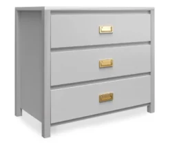 Monarch Hill Haven Dove Gray 3-Drawer Dresser 11 Monarch Hill Haven Dove Gray 3-Drawer Dresser -DHP Sales Store 810538227 4