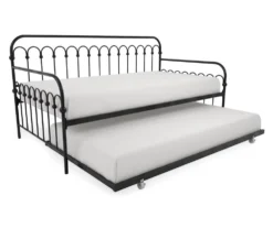 Bright Pop Black Metal Twin Daybed & Trundle -DHP Sales Store 810538400 4