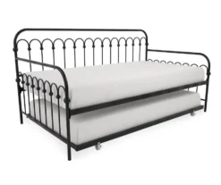 Bright Pop Black Metal Twin Daybed & Trundle -DHP Sales Store 810538400 5