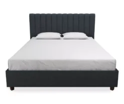 Novogratz Brittany Upholstered Linen Queen Bed -DHP Sales Store 810538411 4