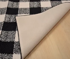 Black & Ivory Country Living Area Rug, (7' X 10') -DHP Sales Store 810540755 3