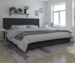 CosmoLiving Elizabeth Velvet Storage Bed -DHP Sales Store 810540948 3