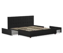 CosmoLiving Elizabeth Velvet Storage Bed -DHP Sales Store 810540948 4