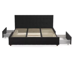 CosmoLiving Elizabeth Velvet Storage Bed -DHP Sales Store 810540948 6