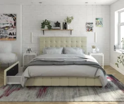 CosmoLiving Elizabeth Velvet Storage Bed -DHP Sales Store 810540949 1