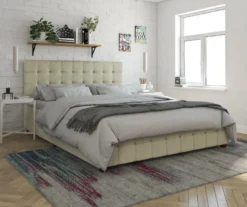 CosmoLiving Elizabeth Velvet Storage Bed -DHP Sales Store 810540949 3