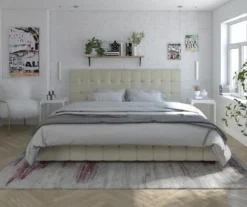 CosmoLiving Elizabeth Velvet Storage Bed -DHP Sales Store 810540950 2